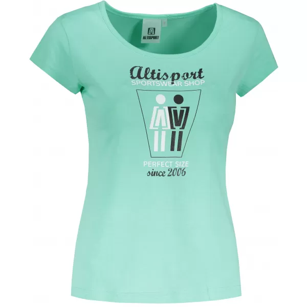  Tricou pentru femei ALTISPORT ALW049122 MENTĂ 