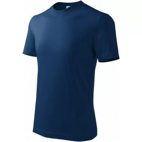  Tricou pentru copii MALFINI BASIC 138 ALBASTRU MIEZUL NOPȚII 