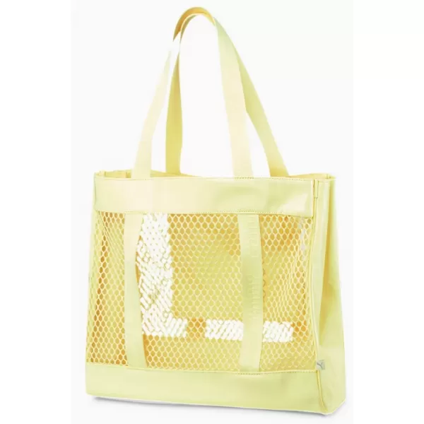  Geanta de dama PUMA CORE NET SHOPPER PARĂ GALBENĂ 