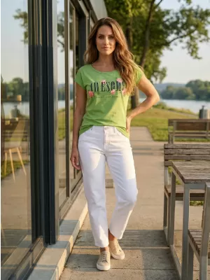 Tricou pentru femei KIXMI LEA VERDE