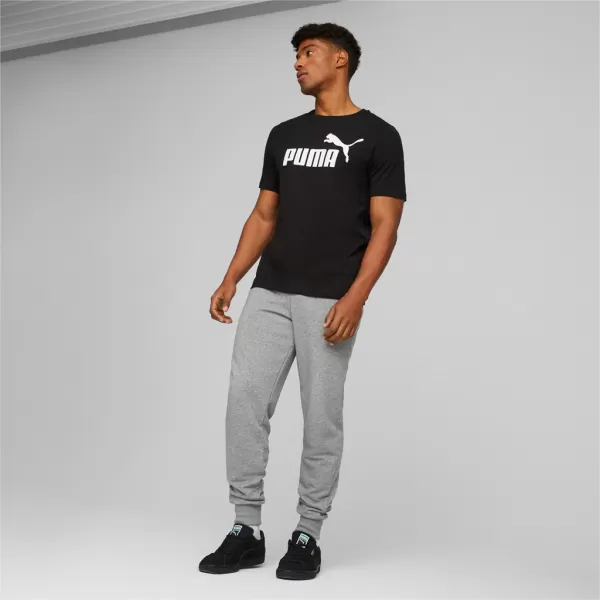  Tricou pentru bărbați PUMA ESS LOGO TEE PUMA NEGRU 