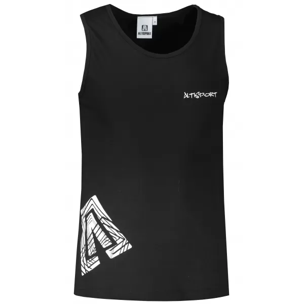  Maiou bărbătesc ALTISPORT ALM013142 NEGRU 