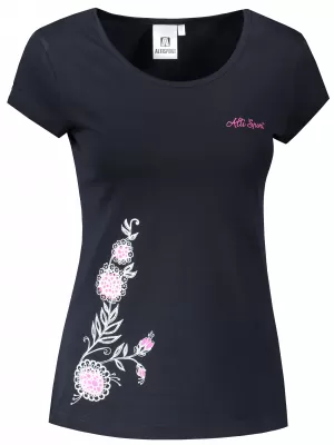 Tricou pentru femei ALTISPORT ALW055122 ALBASTRU MARIN
