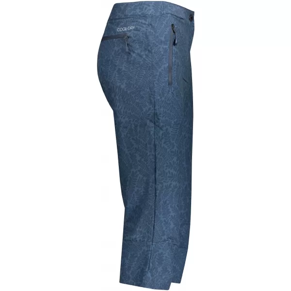  Pantaloni 3/4 pentru femei ALPINE PRO HYDA 2 LPAT385 ALBASTRU 