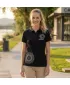 Tricou de damă cu guler ALTISPORT ALW024210 ALBASTRU MARIN