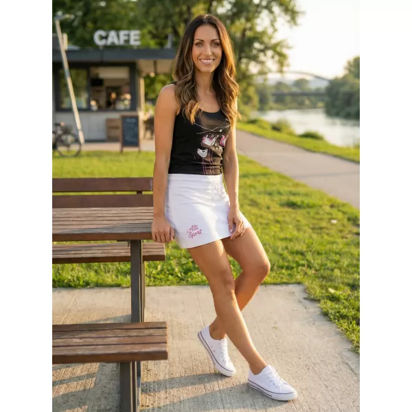  Dámské tílko ALTISPORT CARRYOVER ALW043136 ČERNORŮŽOVÁ 