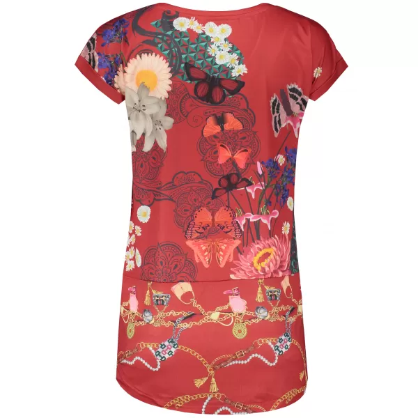  Tricou pentru femei KIXMI LAILA ROȘU 