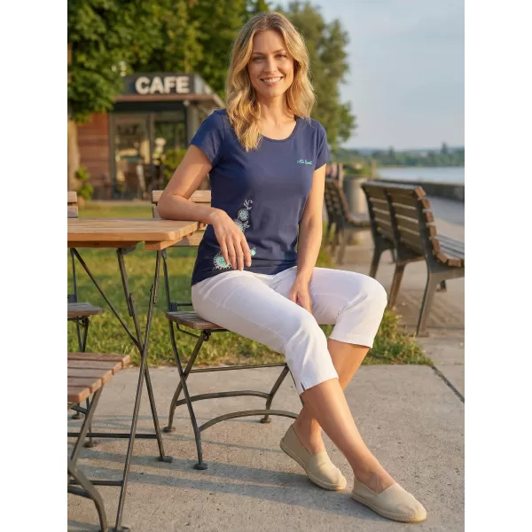  Tricou pentru femei ALTISPORT ALW055122 ALBASTRU MIEZUL NOPȚII 