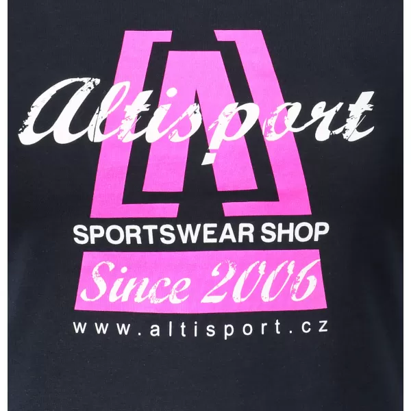  Tricou pentru femei ALTISPORT ALW047122 BLEUMARIN/ROZ 
