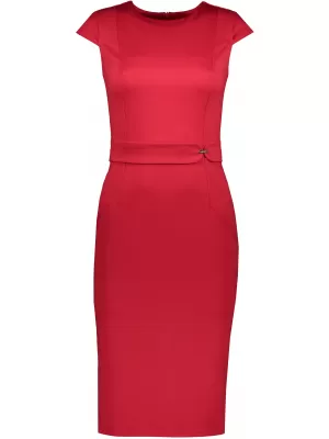 Rochie NUMOCO TAMARA A301-2 ROŞU