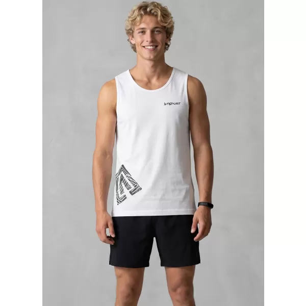  Maieu pentru bărbați ALTISPORT ALM013142 ALB 