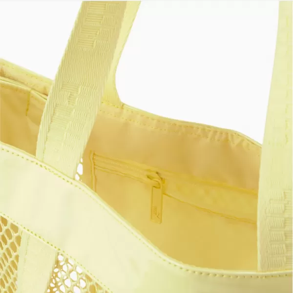  Geanta de dama PUMA CORE NET SHOPPER PARĂ GALBENĂ 