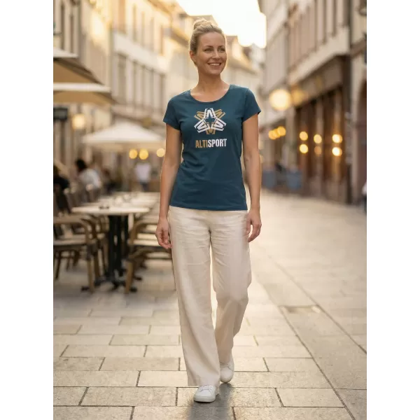  Tricou pentru femei ALTISPORT ALW046122 KEROSENUL 