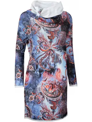 Rochie NUMOCO IRENE A282-3 ALBASTRU