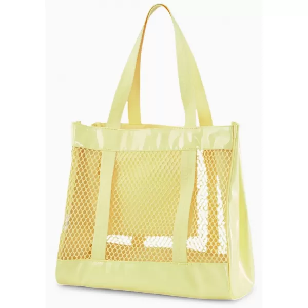  Geanta de dama PUMA CORE NET SHOPPER PARĂ GALBENĂ 