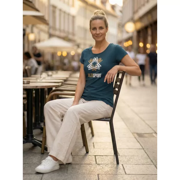  Tricou pentru femei ALTISPORT ALW046122 KEROSENUL 