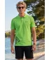 Tricou pentru bărbați cu guler ALTISPORT ALM013203 MĂR VERDE