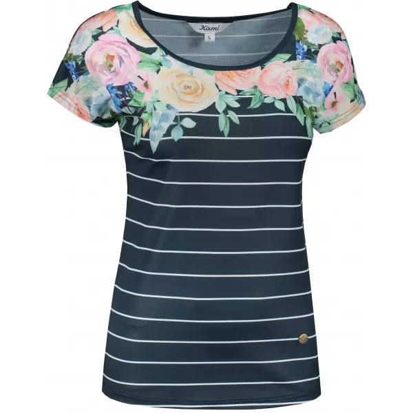  Tricou pentru femei KIXMI LOREN ALBASTRU INCHIS 