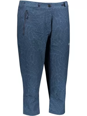 Pantaloni 3/4 pentru femei ALPINE PRO HYDA 2 LPAT385 ALBASTRU