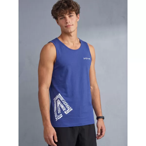  Maiou bărbătesc ALTISPORT ALM013142 ALBASTRU REGAL 