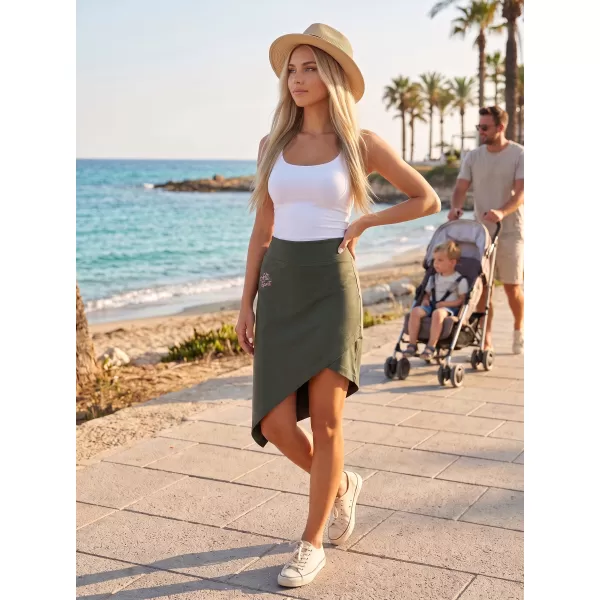  Fusta de dama ALTISPORT LARCA LSKT347 VERDE 