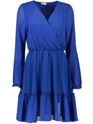 Rochie NUMOCO LAUREN A329-1 ALBASTRU