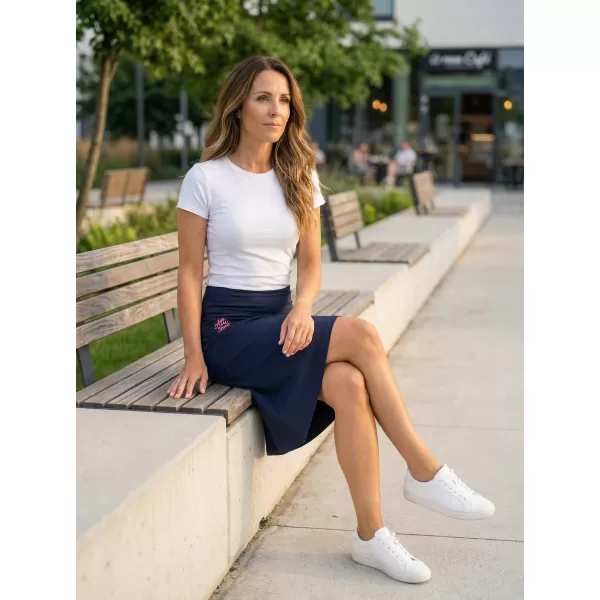  Fusta de dama ALTISPORT LARCA LSKT347 ALBASTRU INCHIS 