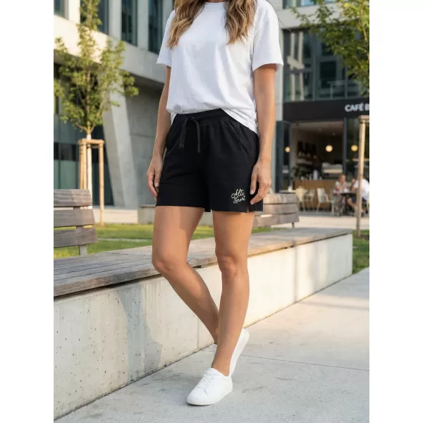  Pantaloni scurți de damă ALTISPORT AINA LPAT511 NEGRU 