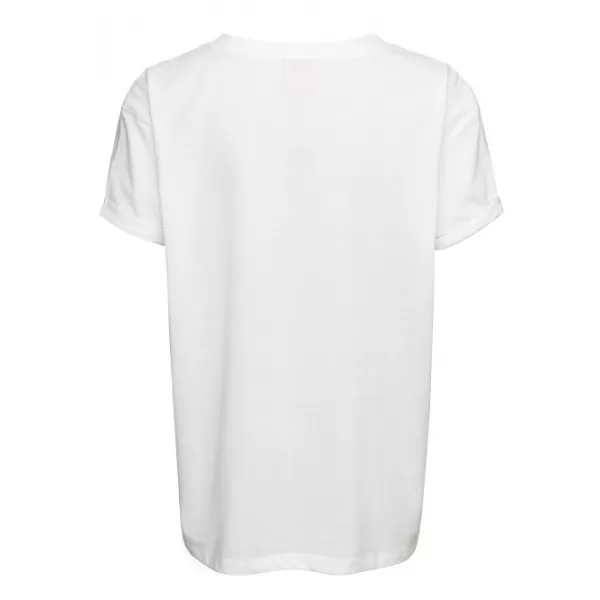  Tricou de fată cu mâneci scurte SAM 73 MELANIE GT 551 ALB 
