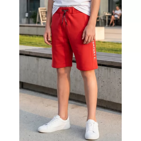  Pantaloni scurți de băieți SAM 73 EDDIE BS 533 ROŞU 