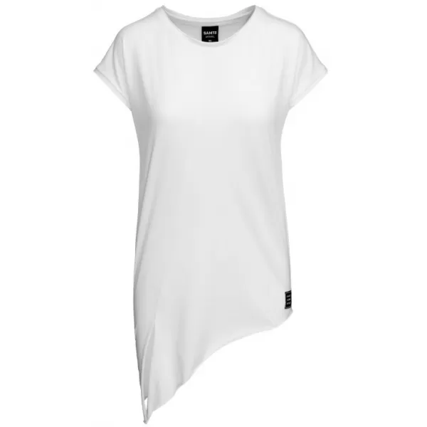  Tricou pentru femei cu mâneci scurte SAM 73 MOLLY WT 817 ALB 