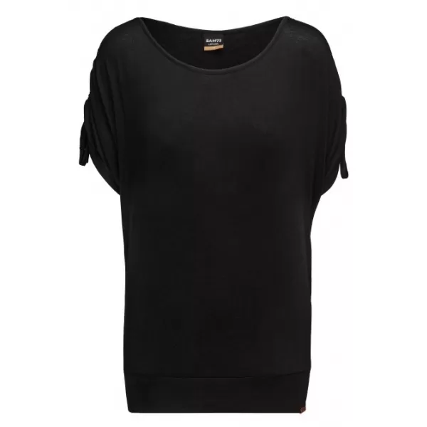  Tricou pentru femei cu mâneci scurte SAM 73 SUSAN WT 813 NEGRU 