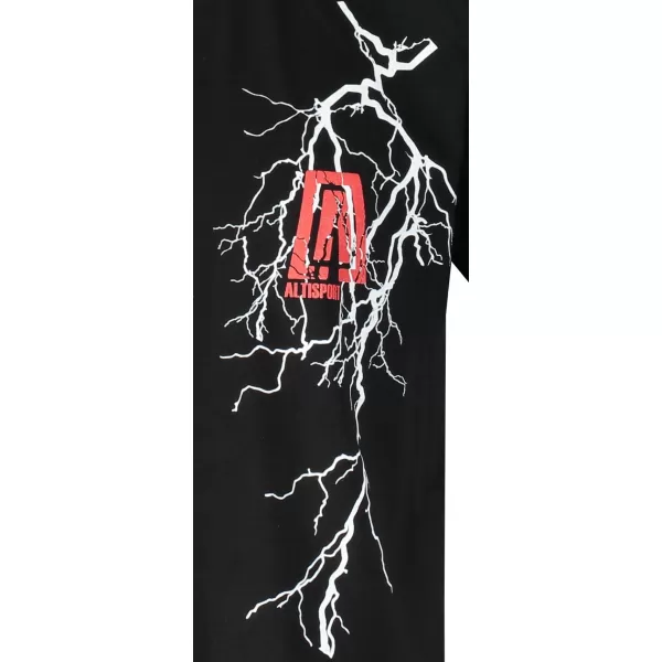  Tricou pentru copii ALTISPORT ALK027138 NEGRU 