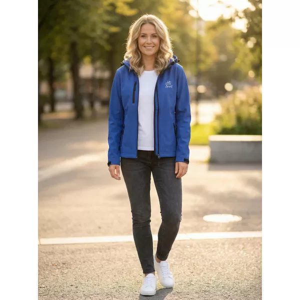  Jachetă softshell pentru femei ALTISPORT ALW056521 ALBASTRU REGAL 