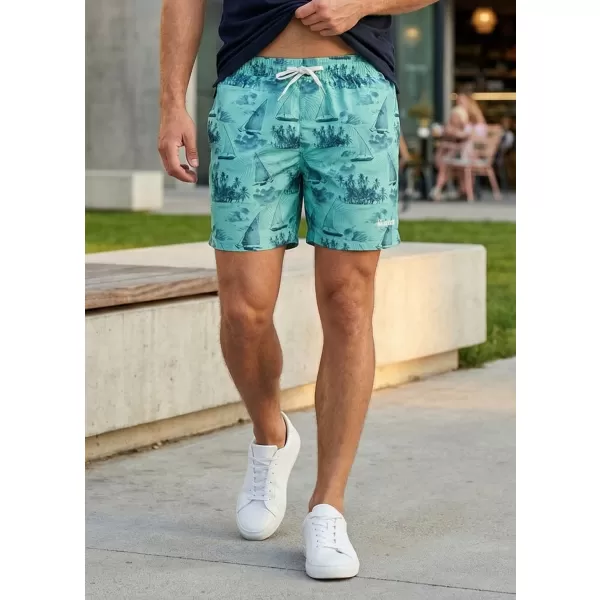  Pantaloni scurți pentru bărbați ALTISPORT HELET MPAT526 ALBASTRU 