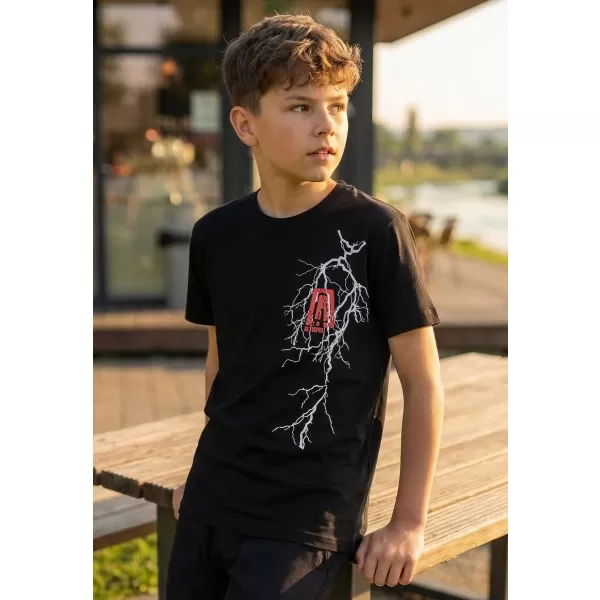  Tricou pentru copii ALTISPORT ALK027138 NEGRU 