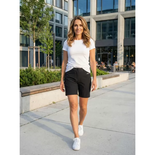  Pantaloni scurți de damă ALTISPORT NEISA LPAT509 NEGRU 
