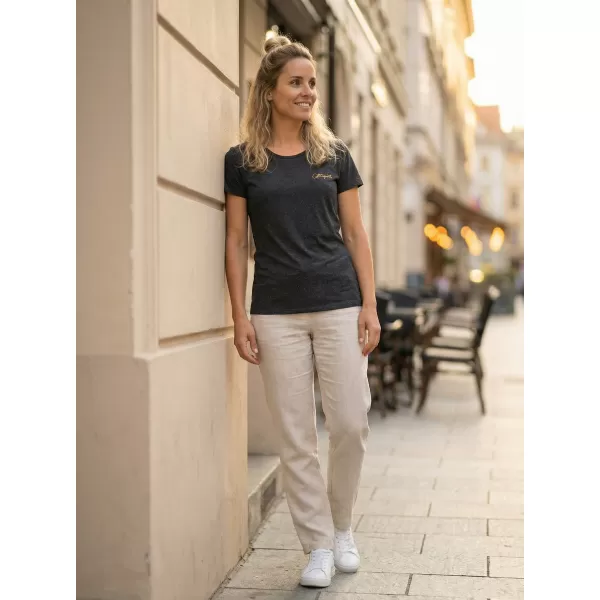  Tricou pentru femei ALTISPORT RISTA LTST769 NEGRU 