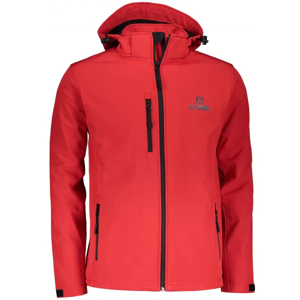  Jachetă softshell pentru bărbați ALTISPORT ALM006522 ROȘU 