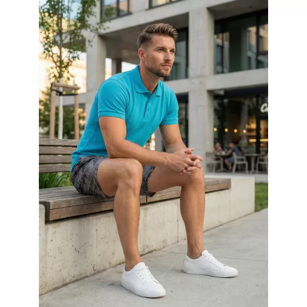  Pantaloni scurți pentru bărbați ALTISPORT HELET MPAT526 GRI DESCHIS 