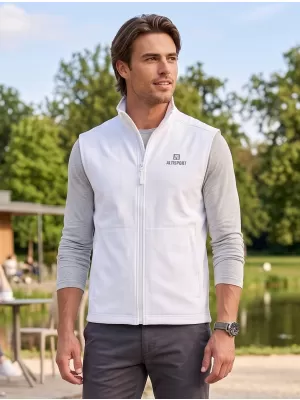 Vestă softshell pentru bărbați ALTISPORT ALM006517 ALB