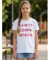 Tricou de fată cu mâneci scurte SAM 73 MELANIE GT 551 ALB