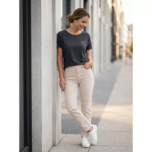  Tricou pentru femei cu mâneci scurte SAM 73 SIAN WT 820 NEGRU 