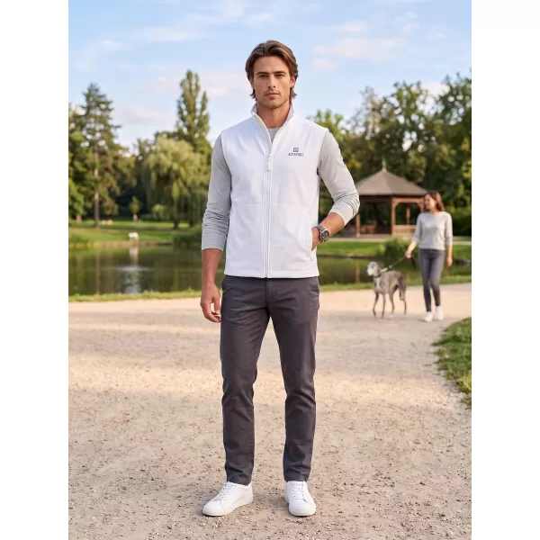  Vestă softshell pentru bărbați ALTISPORT ALM006517 ALB 