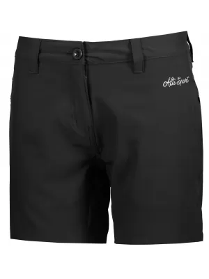 Pantaloni scurți de damă ALTISPORT NEISA LPAT509 NEGRU
