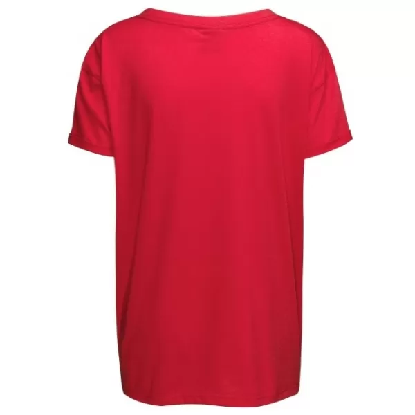  Tricou pentru femei cu mâneci scurte SAM 73 NINA WT 818 ROŞU 