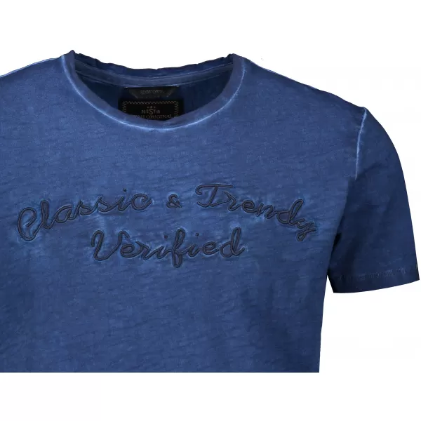  Tricou pentru bărbați KIXMI LINBERG ALBASTRU INCHIS 