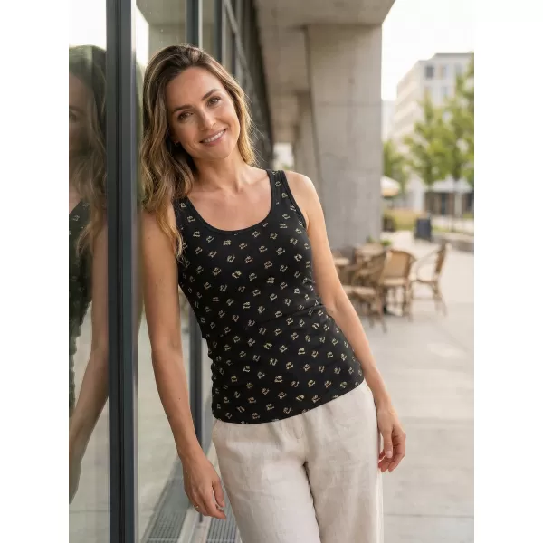  Maieu de damă ALTISPORT LUCIA LTST775 IMPRIMEU NEGRU 