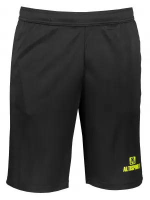 Pantaloni scurți pentru bărbați ALTISPORT ALM006612 NEGRU ȘI VERDE
