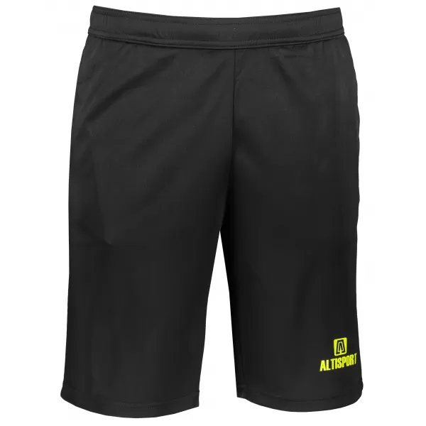  Pantaloni scurți pentru bărbați ALTISPORT ALM006612 NEGRU ȘI VERDE 